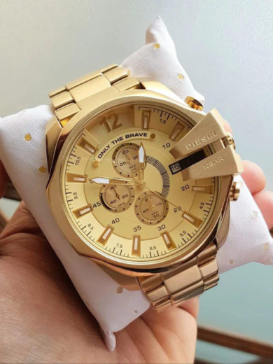Diesel 10Bar Mega Chief Chronograph (Gold)