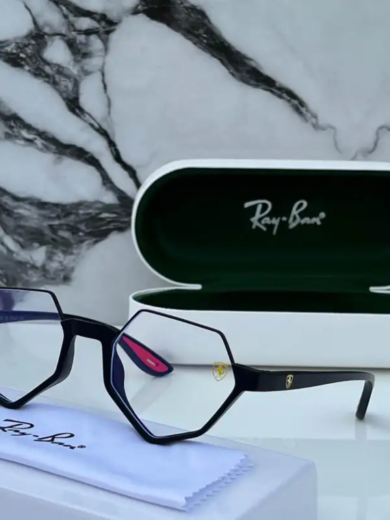 Rayban Sunglass (Black Plano)
