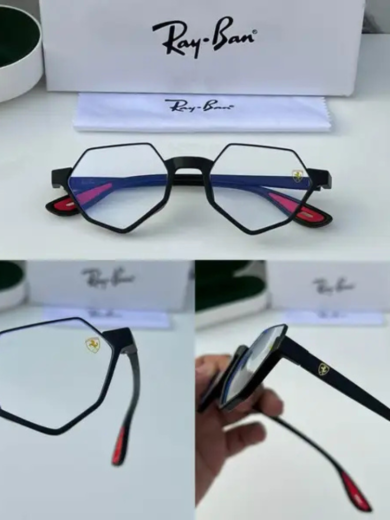 Rayban Sunglass (Black Plano) - Image 3
