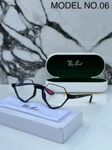 Rayban Sunglass (Black Plano) - Image 4