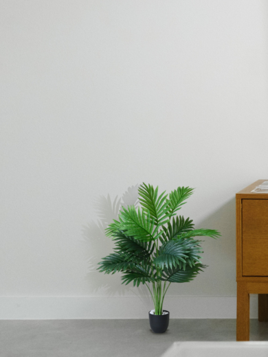 Artificial Areca Palm Plant (82 cm With Basic Pot) - Image 6