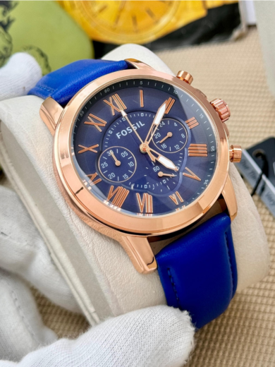 Fossil Chronographs (Leather Strap Watch) - Image 6