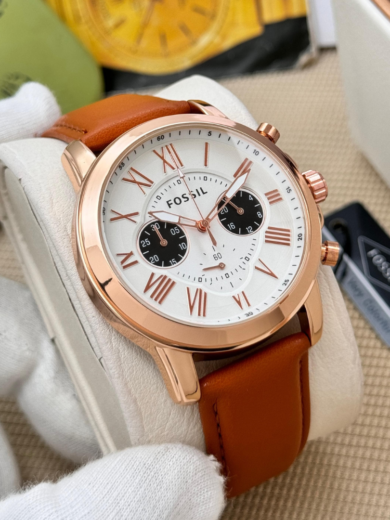 Fossil Chronographs (Leather Strap Watch) - Image 3