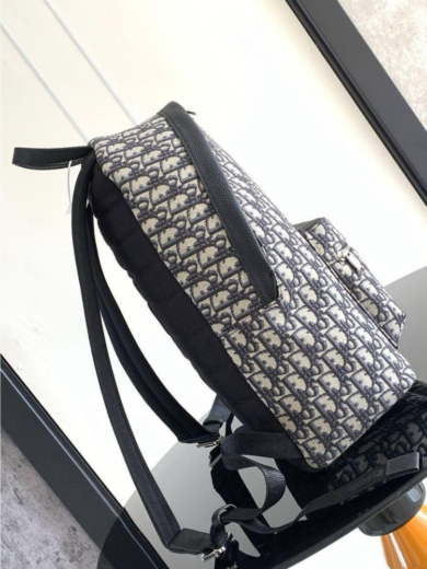 Dior Black and White Backpack - Image 5