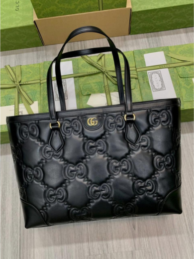 Gucci GG Matelasse Leather Tote