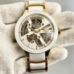 Rado DiaStar Automatic (White & Rose Gold) — Premium First Copy Watch