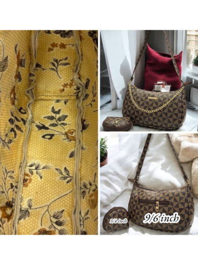 Gucci Imported Look Lady Solder Sling Bag(2pcs Combo) - Image 3
