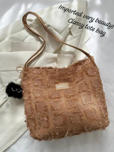New Imported Beautiful  Colours Tote Bag - Image 2