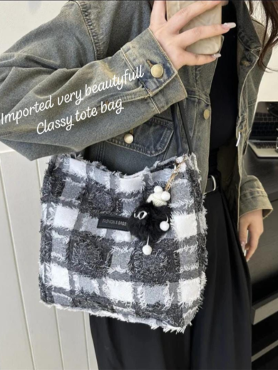New Imported Beautiful  Colours Tote Bag - Image 3