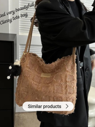 New Imported Beautiful  Colours Tote Bag - Image 4