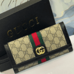 GUCCI Three-Fold Wallet – Premium First Copy Luxury Designer Wallet