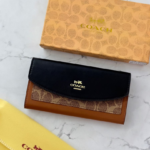 Coach Latest Flap Wallet – Premium First Copy Designer Women's Wallet