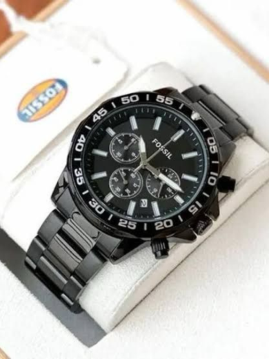 Fossil Stainless Steel Case Multi Color Watch