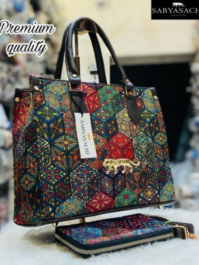 Sabyasachi 2 Pice Combo Restocked With All Beautifull Colors Bags - Image 9