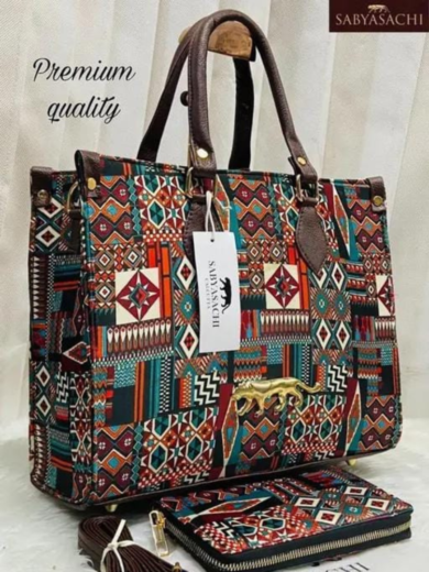 Sabyasachi 2 Pice Combo Restocked With All Beautifull Colors Bags - Image 15