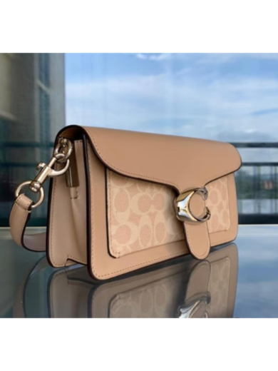 Coach Tabby Sweat Leather Sling Purse - Image 5
