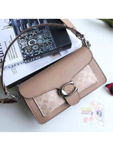 Coach Tabby Sweat Leather Sling Purse - Image 6