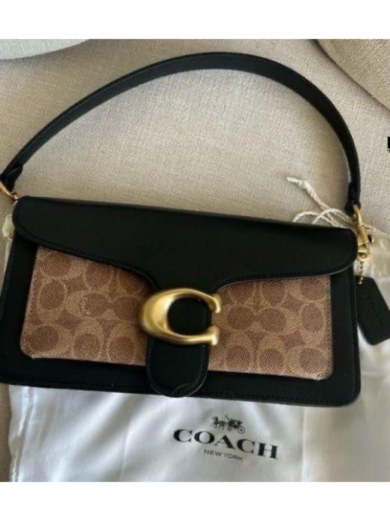 Coach Tabby Sweat Leather Sling Purse - Image 8