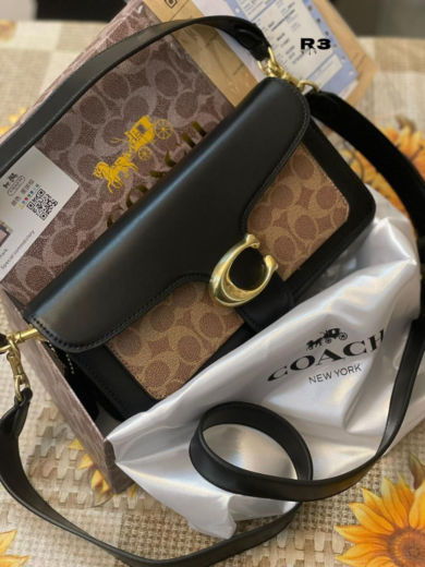 Coach Tabby Sweat Leather Sling Purse - Image 10