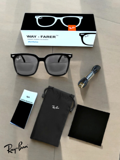 Ray-Ban Way-Farer Smart Audio Glasses - Image 4
