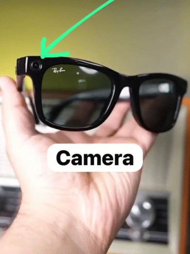 Ray-ban Meta Camera Working Sunglasses - Image 4