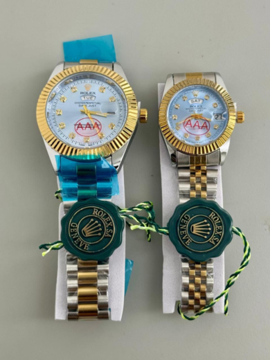 New Rolex Couple Watch (Multi Colour) - Image 15