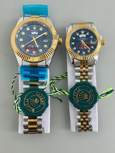 New Rolex Couple Watch (Multi Colour) - Image 11