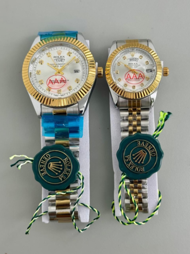 New Rolex Couple Watch (Multi Colour) - Image 10