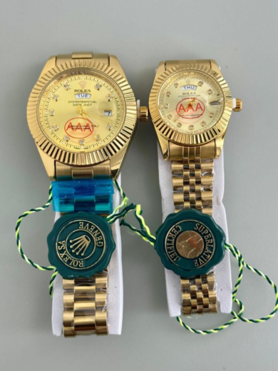 New Rolex Couple Watch (Multi Colour) - Image 4
