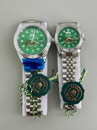 New Rolex Couple Watch (Multi Colour) - Image 16