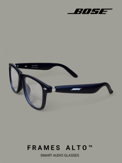 Bose Frames Alt Smart Audio Glasses Black And White