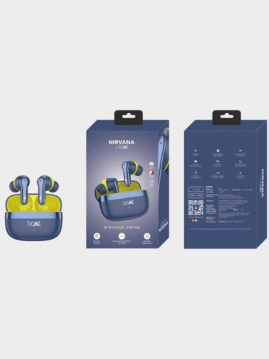 boAt Nirvana Prime First Copy Earbuds – Premium Wireless Bluetooth Earphones with Charging Case - Image 2