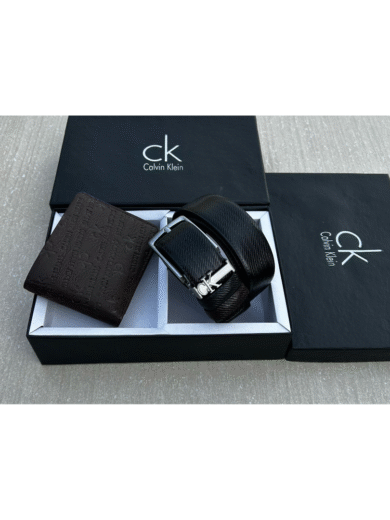 Calvin Klein Belt & Wallet Combo Set for Men – Premium First Copy, Stylish Leather Finish - Image 7