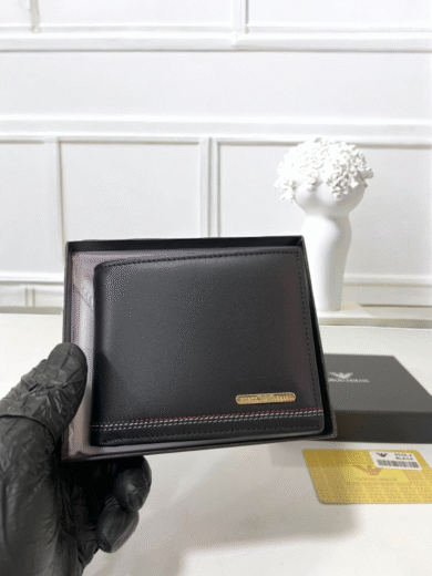Armani Men’s Wallet – Premium First Copy Luxury Leather Wallet - Image 2