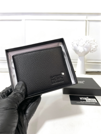 Montblanc Meisterstück Leather Wallet – Premium First Copy Luxury Wallet