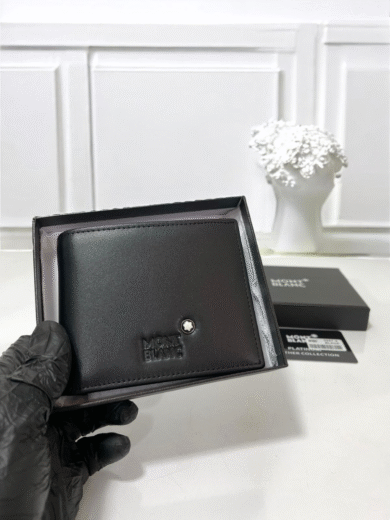 Montblanc Meisterstück Leather Wallet – Premium First Copy Luxury Wallet - Image 3