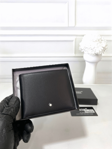 Montblanc Meisterstück Leather Wallet – Premium First Copy Luxury Wallet - Image 5