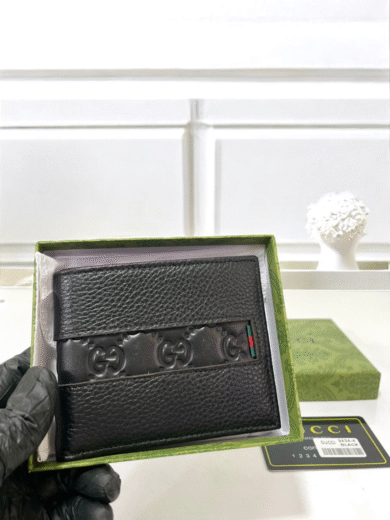 Gucci Leather Wallet – Premium First Copy Luxury Men’s Wallet - Image 4