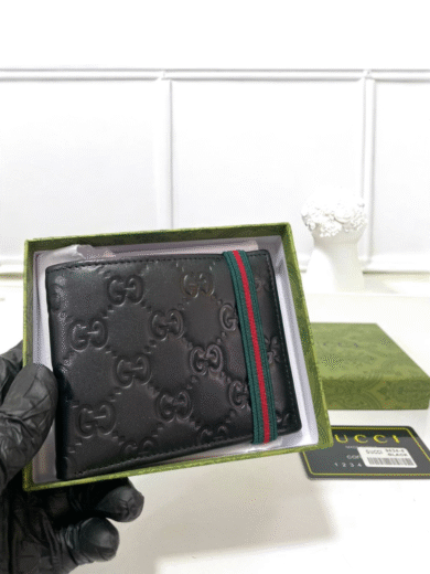 Gucci Leather Wallet – Premium First Copy Luxury Men’s Wallet