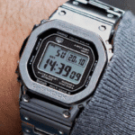 Casio G-Shock Full Metal Bluetooth Solar Watch – Silver Steel, Multi-Band 6, Tough Solar, Men’s Digital Classic