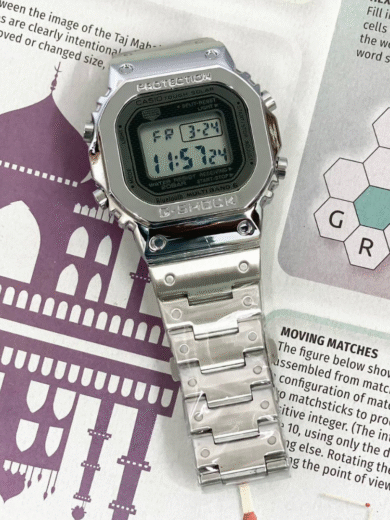 Casio G-Shock Full Metal Bluetooth Solar Watch – Silver Steel, Multi-Band 6, Tough Solar, Men’s Digital Classic - Image 3