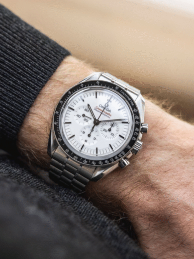 Omega Speedmaster Professional White Dial Steel Watch – COD Available - Image 5
