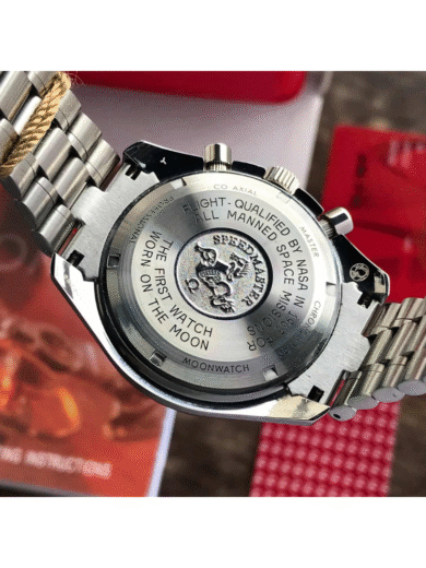 Omega Speedmaster Professional White Dial Steel Watch – COD Available - Image 2