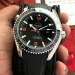 Omega Seamaster Planet Ocean GMT Black Rubber Watch – COD Available