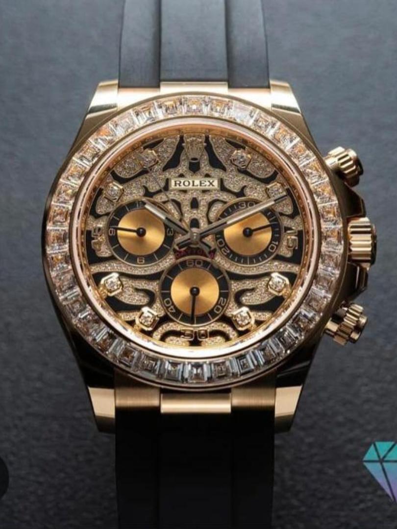 Luxury Daytona Skeleton Dial Watch – Sport Rubber Strap – COD Available - Image 4