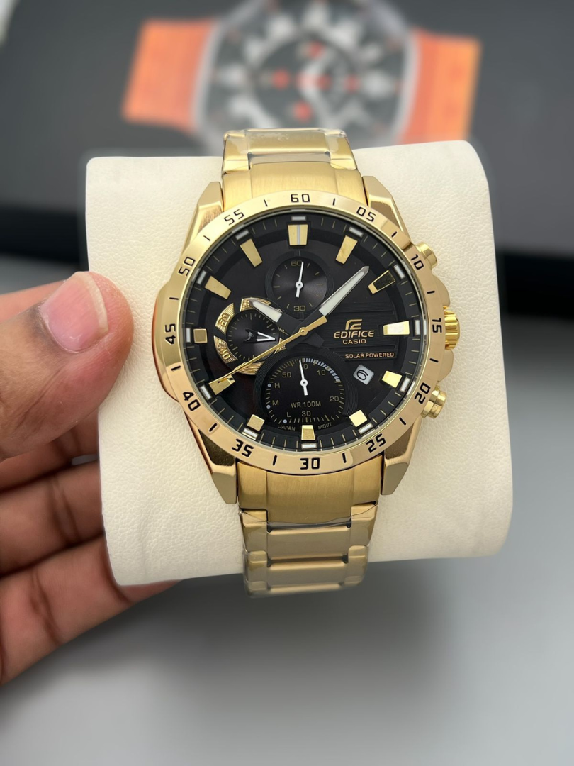 Buy Casio Edifice Solar Chronograph Watch – Stainless Steel Bracelet - Image 4