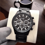 Buy Fossil Tachymeter Chronograph Watch – Black, Blue, Green Dial for Men