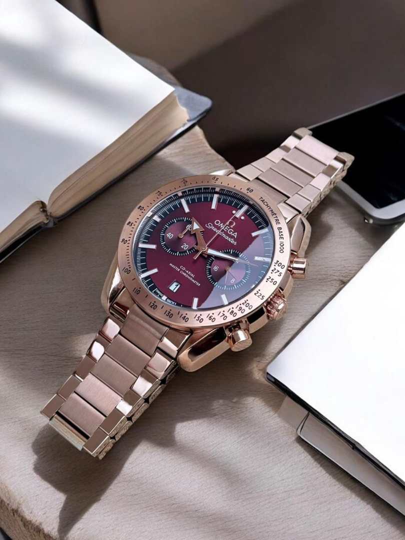 Omega Speedmaster Chronograph Men’s Watch – COD Available - Image 5