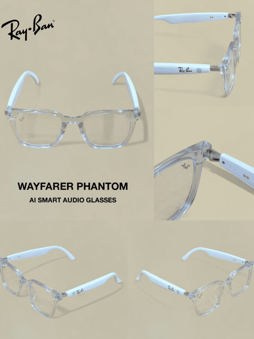 Buy Ray-Ban Meta Wayfarer Phantom AI Smart Audio Glasses – Hi-Res Live Stream - Image 5