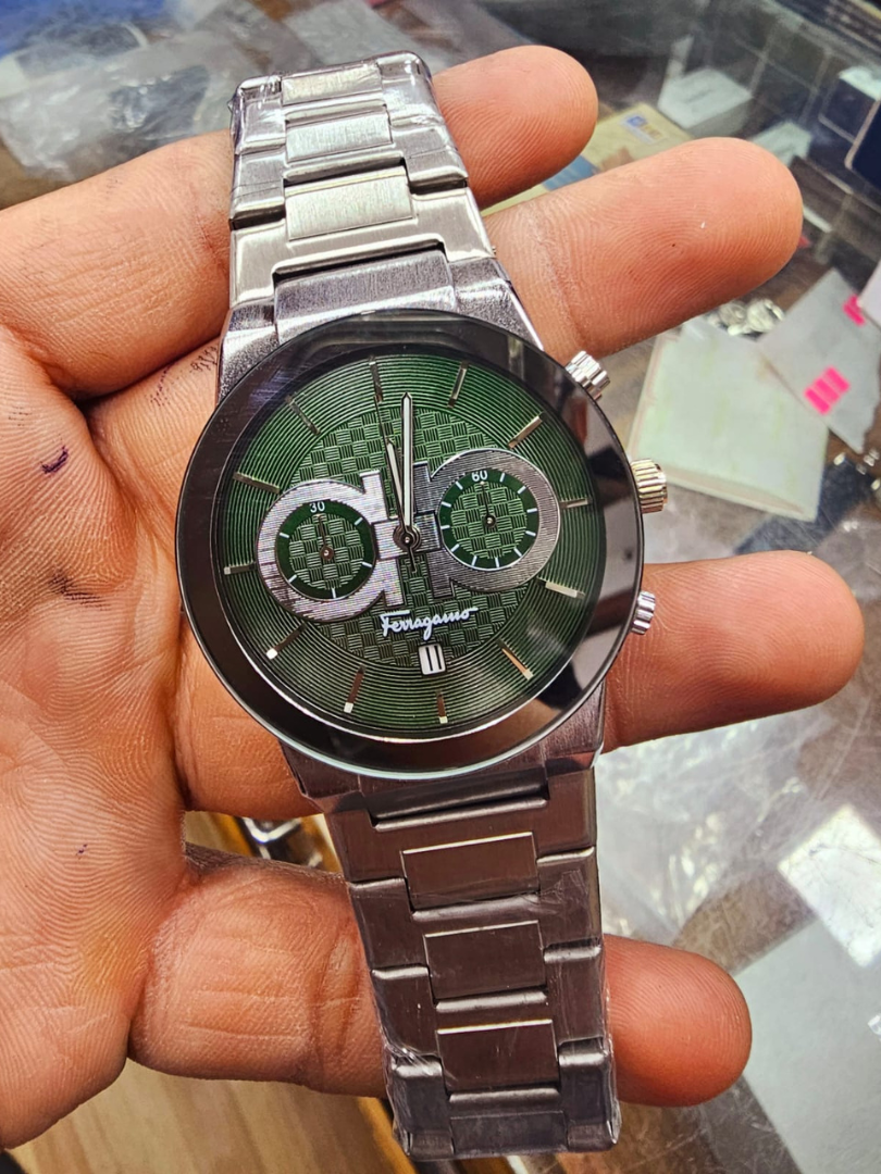 Buy Ferragamo Gancini Chronograph Watch – Two-Tone Stainless Steel - Image 4